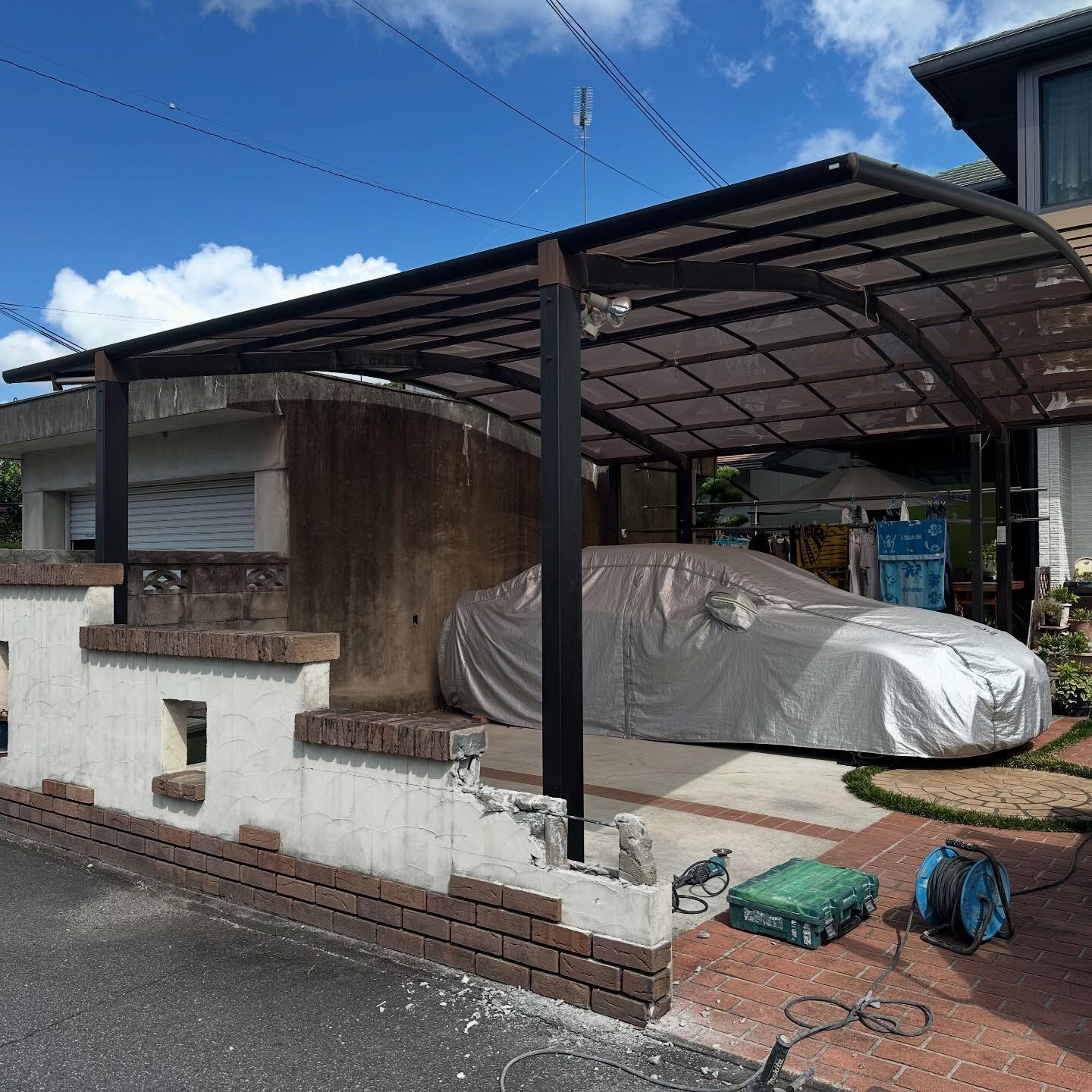 「補修塗り工事」